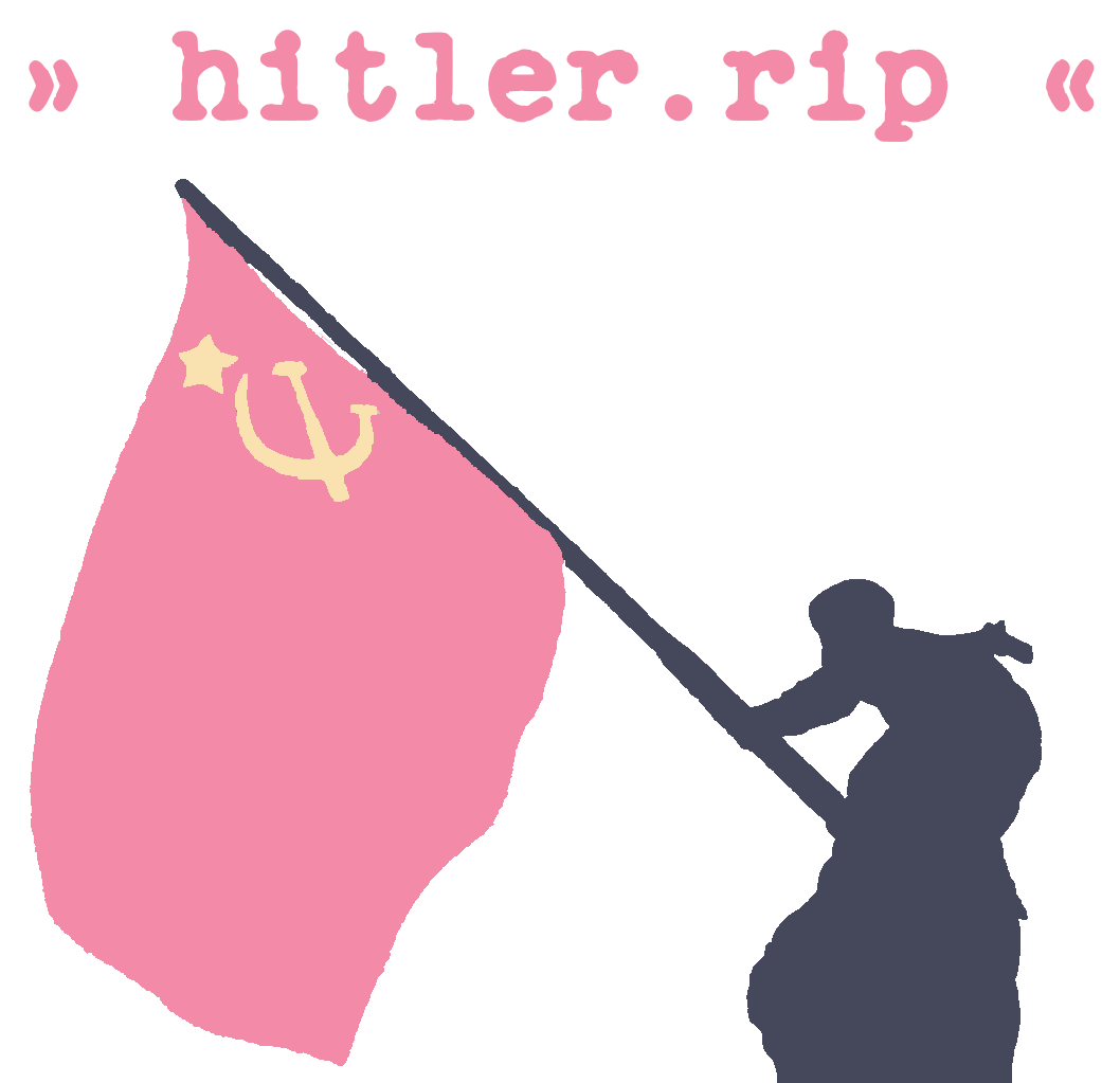 Banner: Soviet Soldier raising a Flag over the Reichstag